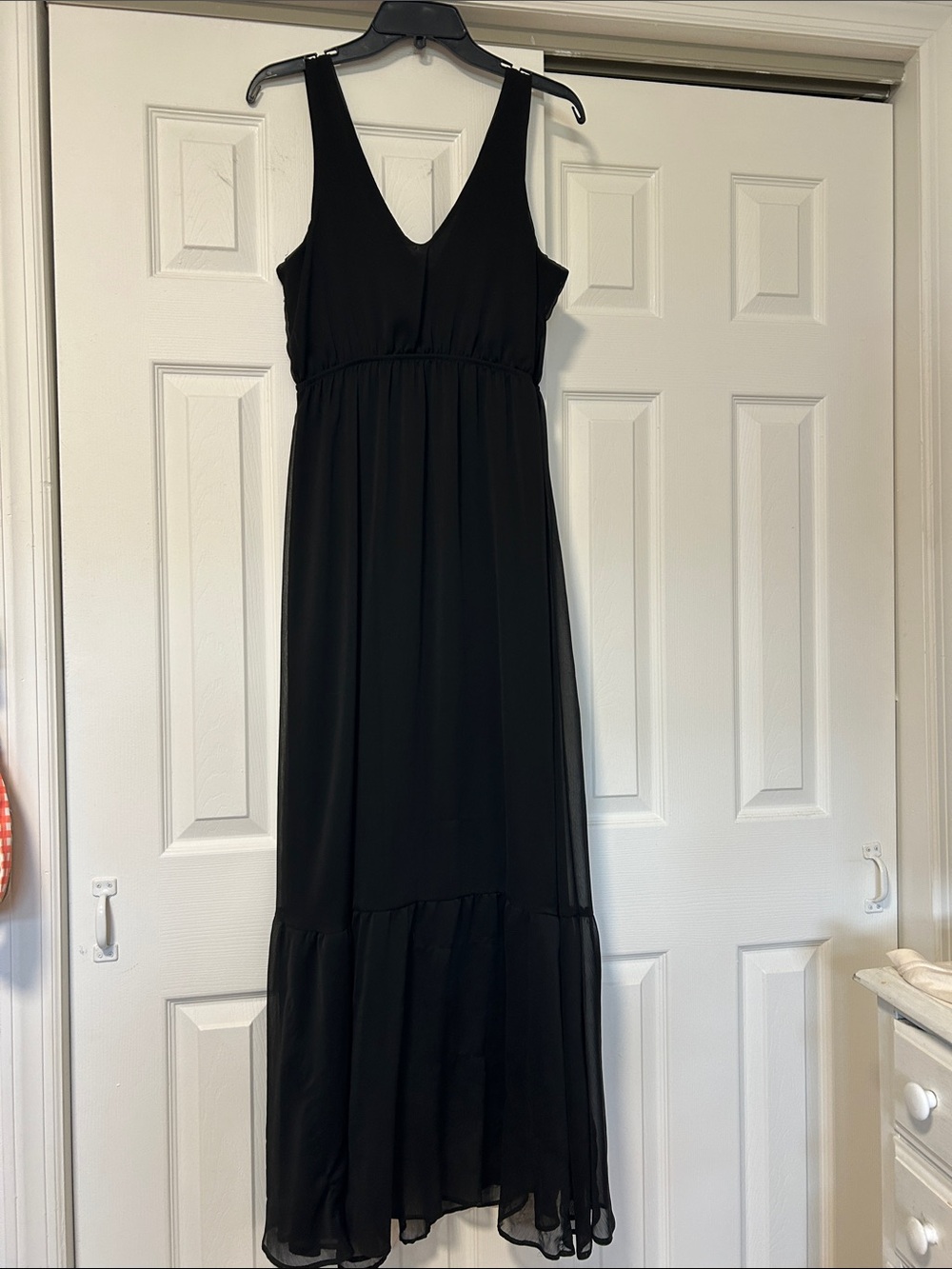 The Vanity Room Sleeveless V-Neck Maxi Dress